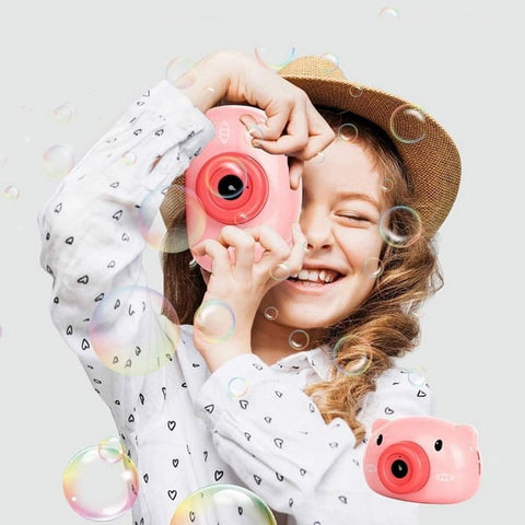 Extrokids Portable Bubble Maker with 2 Bubble Solutions - EKH0104