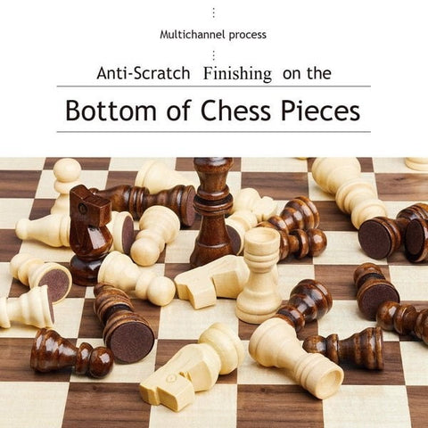 Extrokids Wooden 10 Inch Plain Chess Board - EKIT0068