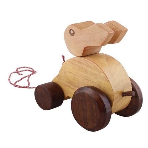 Extrokids  Wooden Rabbit String Toy - EKIT0069