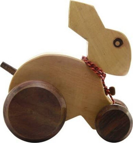 Extrokids  Wooden Rabbit String Toy - EKIT0069