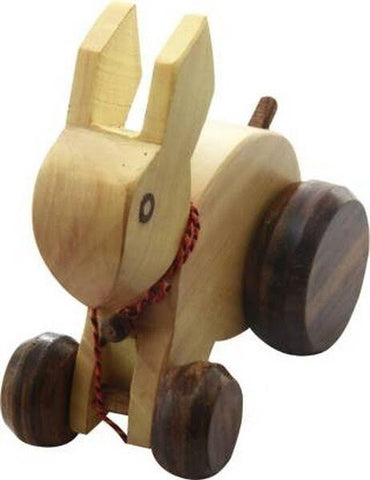 Extrokids  Wooden Rabbit String Toy - EKIT0069
