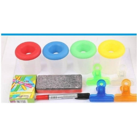 Extrokids Wooden Multifunctional Double Sided Tabletop Easel Board for Drawing Writing and Painting - EKR0006