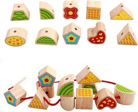 Extrokids Multi Coloured Wooden Different Multi Function Power Box Shapes Blocks Educational Toy Set for Kids - EKR0023