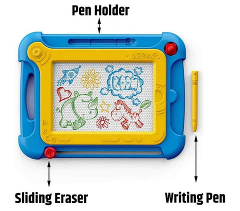 Extrokids Montessori Magic Drawing & Writing Board for Kids Children Educational Writing Board - EKR0036