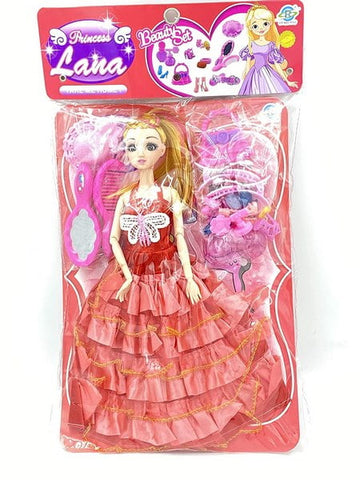 Extrokids Princess Lana Doll with Beauty Accessories Set - EKR0037