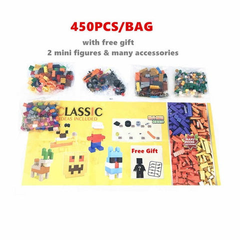 Extrokids 2020 Kids Boy Girl Toys DIY Educational Creative Toys Juguetes City Classic Ideas Building Blocks - EKR0045