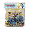 Extrokids Constructional Plastic Build StickBlock Games Smart Colorful Sticks with Different Shape Puzzle Connector - EKR0047