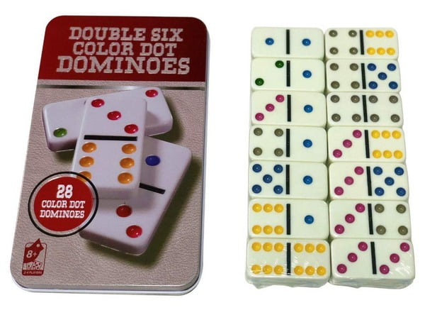 Extrokids Fun Play Plastic Domino Game Set with Multi Colour Set - EKR0055