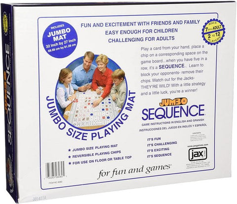 Extrokids Family Games Jumbo Sequence Box Edition - EKR0062