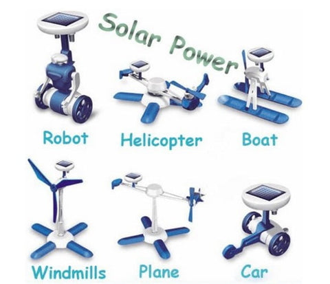 Extrokids Educational Science Experimental 6 in 1 Solar Kit - EKR0073