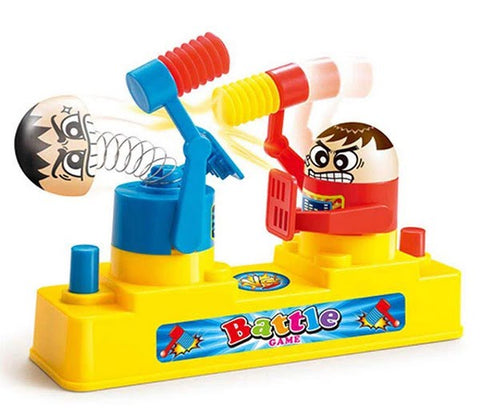 Extrokids Colorful Desktop Boxing Toy for Boys Hammering Contest Battle Robot Toy for Kid - Multicolor - EKR0080