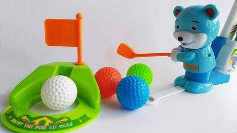 Extrokids Funplay Golu Bear Golf Set Sports Indoor & Outdoor Games for Kids - EKR0098