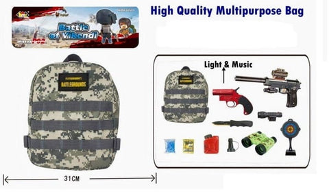 Extrokids Pretend Play Army Toy Play Set Battle of Vikendi Pubg - EKR0126