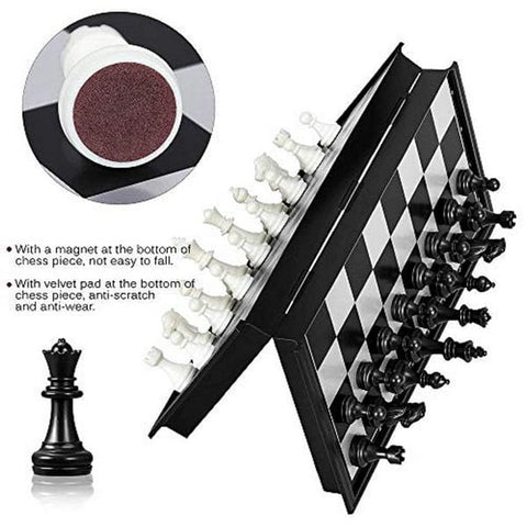 Extrokids Magnetic Chess Board with Folding Design Game Set for Kids & Adults  - EKR0140