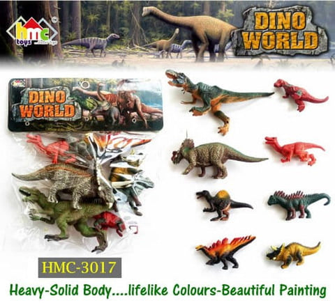 Extrokids Montessori Learning Dinosaur Play Set 2 Toys for Kids - EKR0152