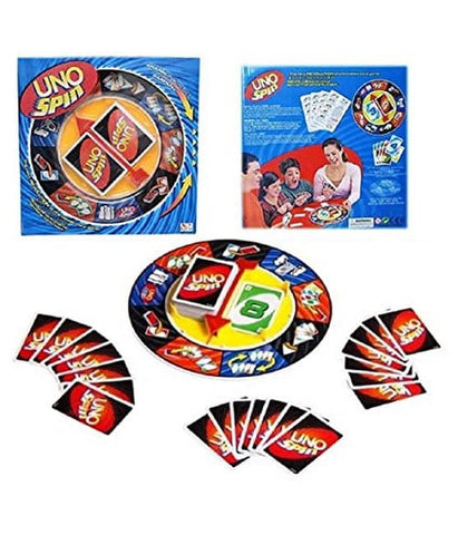 Extrokids Uno Spin Card Fun Game-EKR0193