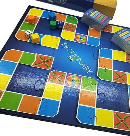 Extrokids Family Games and Fun Learning Board Game Pictionary Party Edition The Game - EKR0195