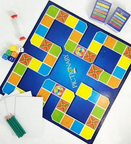 Extrokids Family Games and Fun Learning Board Game Pictionary Party Edition The Game - EKR0195