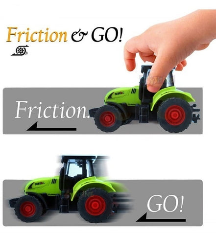 Extrokids Farm Truck Toy Car Friction Powered - EKR0233