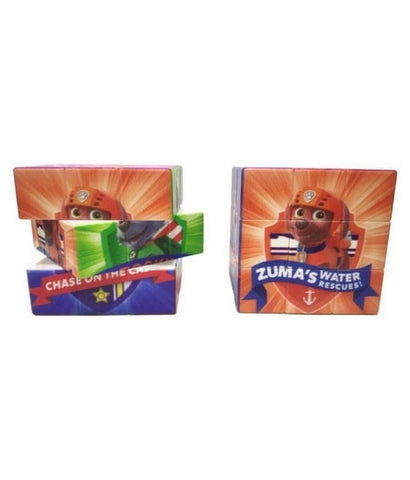 Extrokids Paw Patrol Printed 3D Effect 3x3 Stickerless Magic rubik Cube Puzzle Toy - EKR0234