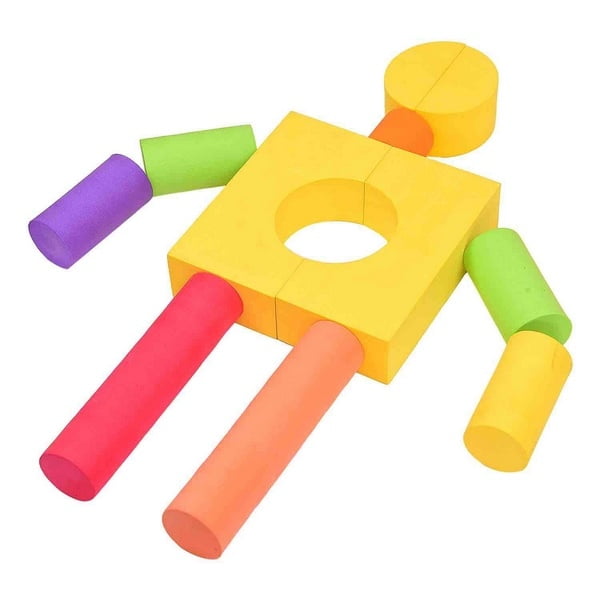 Extrokids Fun Foam and Educational Building Blocks - EKR0243