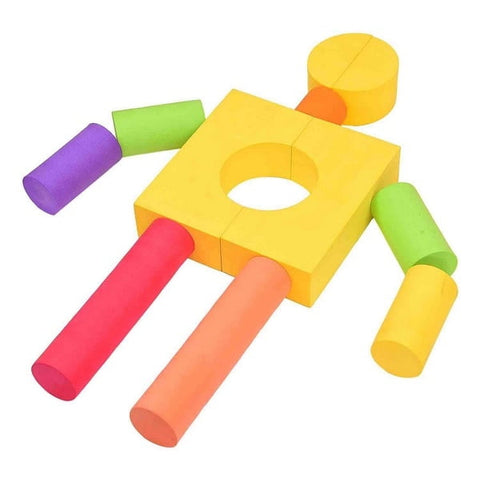 Extrokids Fun Foam and Educational Building Blocks - EKR0243