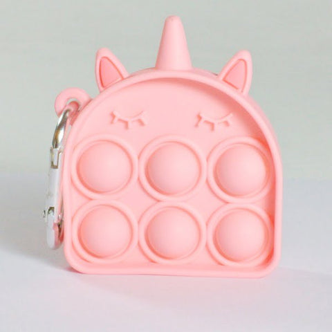 Extrokids Silicon Poppit Fidget Keychain Relaxing Game Toy - EKR0268