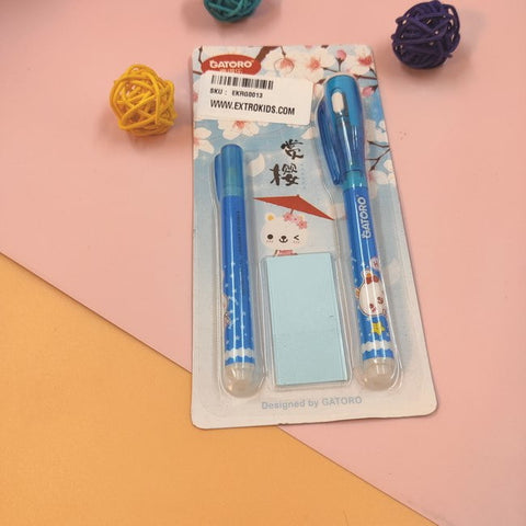 Extrokids  Magic Luminous Light Pen UV Writing Invisible Ink Pen   - EKT1960