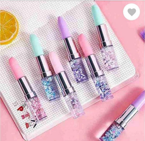 Extrokids  Lipstick Shape Glitter Gel Pen-EKRG0019