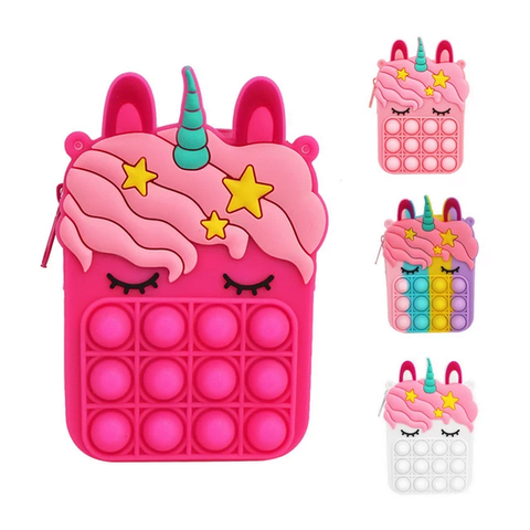 Extrokids Unicorn bag Pop It Fidget Toys-EKRG0020