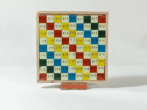 Extrokids Wooden Multiplication Table -  EKSD0008