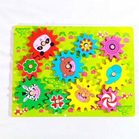 Extrokids Wooden Gear Game -  EKSD0020