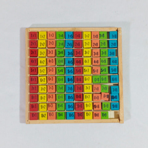 Extrokids Wooden Learning  Multiplication Board -  EKSD0071
