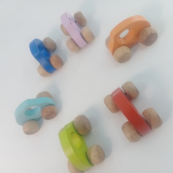 wooden car random color will be shipped - EKSD0121