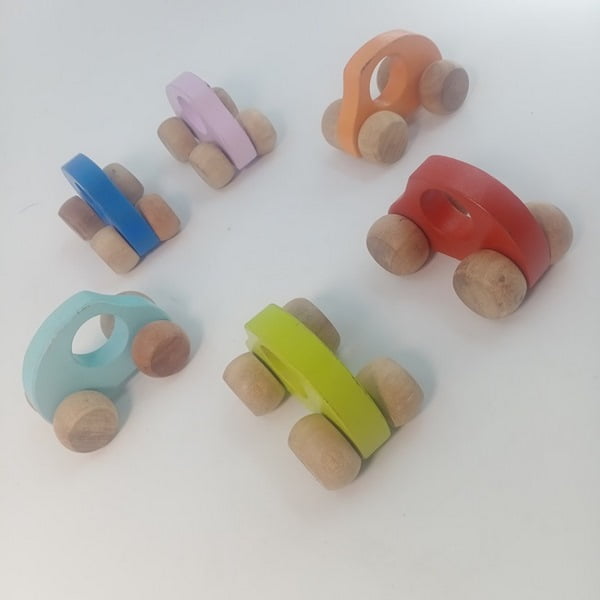 wooden car random color will be shipped - EKSD0121