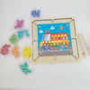 Wooden Clip Bead Stacking Learning Toy - EKSD0128