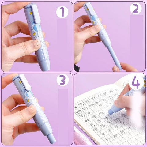 Press Pen Eraser Space Ship - EKSS0050