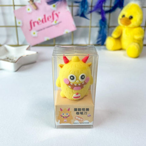 Pencil Sharpner Yellow Monster - EKSS0054