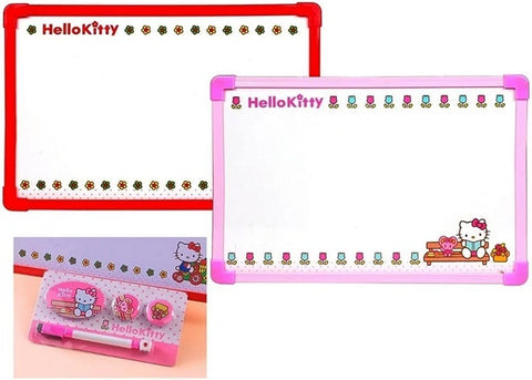 Hello Kitty White Board With Sketch And Dice Game 1Pc Random Design Will Be Shipped - EKSS0089