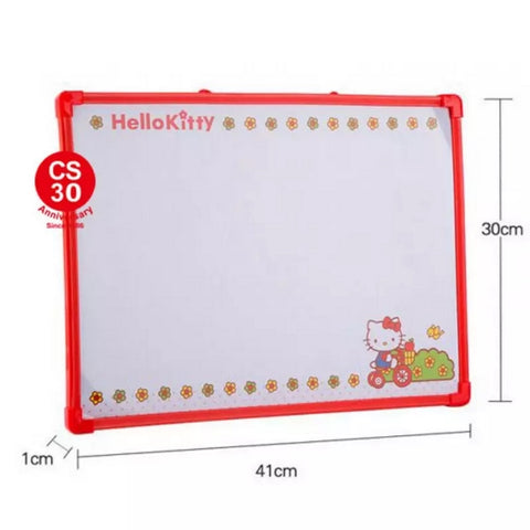 Hello Kitty White Board With Sketch And Dice Game 1Pc Random Design Will Be Shipped - EKSS0089