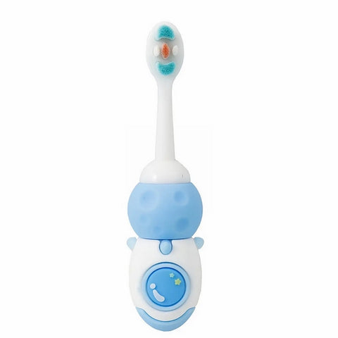 Soft Bristle Cartoon Tooth Rocket Blue - EKSS0093