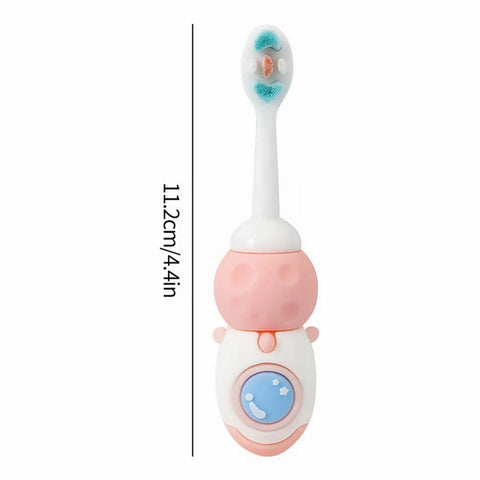 Soft Bristle Cartoon Tooth Brush Rocket Pink  - EKSS0094