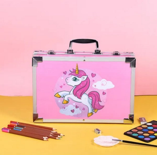 Unicorn Colouring Kit Suitcase