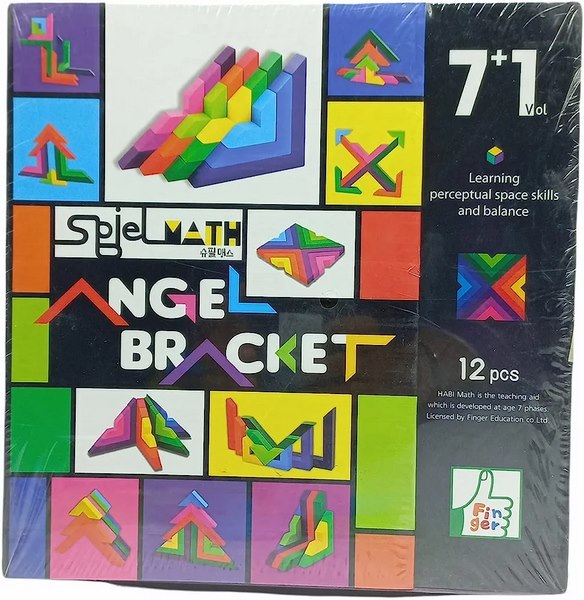 Wooden Angle Bracket Toy - Open End Toy - EKT0628