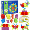 Creative wooden Pattern Blocks - 130pcs - Diamond Shapes - EKT0737