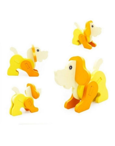 3D PUZZLE - DOG - EKT0780