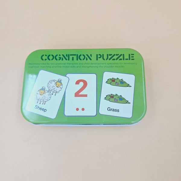 Cognition Puzzle - D6 - Sheep - Light Green - EKT0899