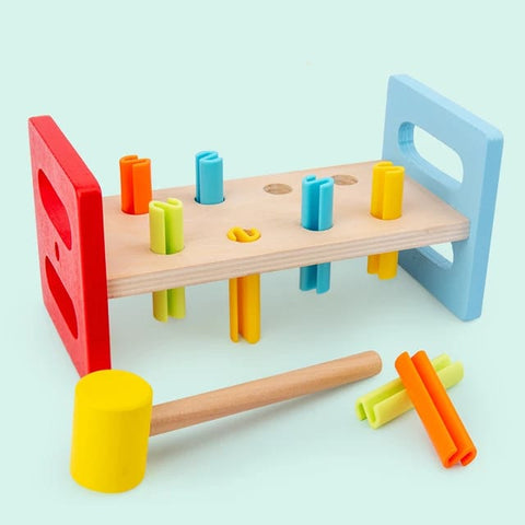 WT WOODEN POUNDING TABLE - EKT1835
