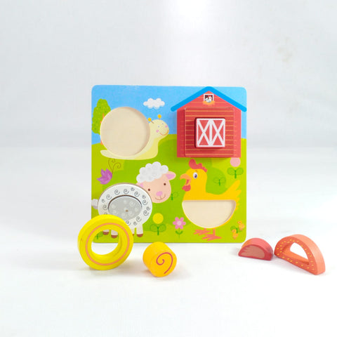 Extrokids  wooden block jigsaws Puzzle - EKT1892