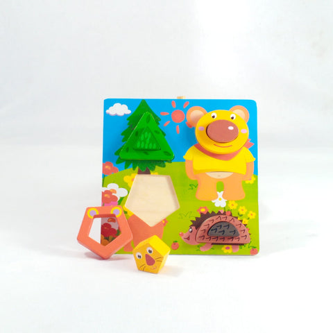 Extrokids  wooden block jigsaws Puzzle - EKT1894